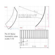 Sieb Bend Info / Wedge Wire Screen Plate